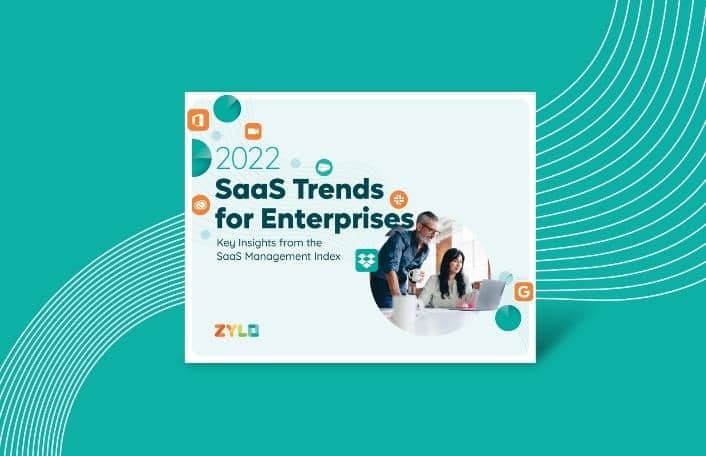 2022 SaaS Trends for Enterprises Ebook cover