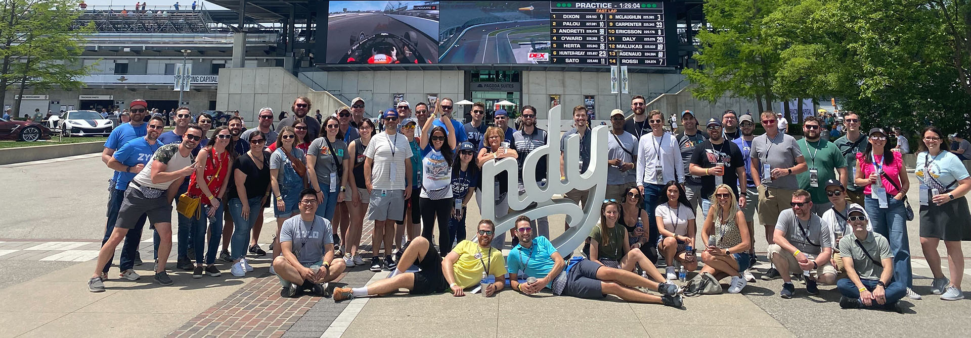 Zylo team at the 2023 Indy 500
