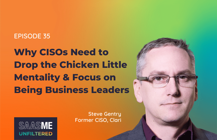 CISO business leader Steve Gentry