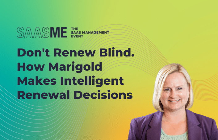 How Marigold makes intelligent SaaS renewal decisions.