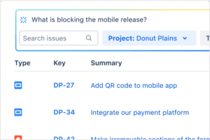 Atlassian Intelligence: Finding issues in Jira