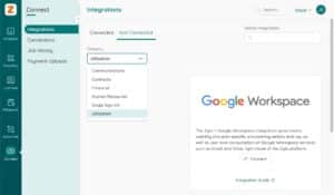 Google Workspace direct usage integration with Zylo