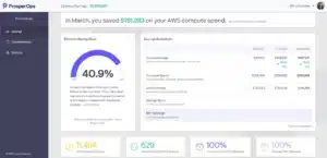 FinOps Software: ProsperOps Console