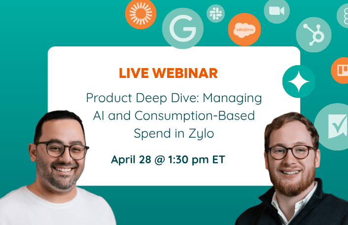 Product Deep Dive: Managing AI and Consumption-Based Spend in Zylo | April 28, 2026